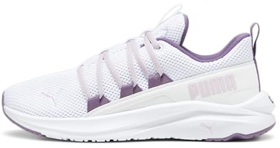 PUMA Damen Softride One4all Metachromatic Wns Road Running Shoe, Puma White Grape Mist Crushed Berry, 42 EU