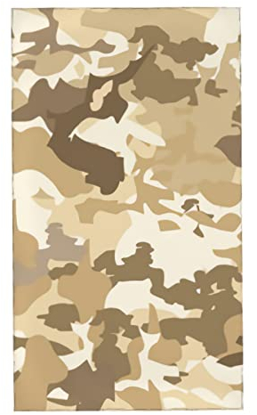 SJOAOAA Us Marine Desert Camo Handtücher Desert Camouflage Gesicht Handtuch weich dünn Gästehandtuch tragbar Küche Geschirrtücher Geschirrwaschlappen Baddekoration Einzugsgeschenke Einheitsgröße