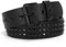 WHIPPY Nietengürtel Leder Metall Punk Rock Nietengürtel für Damen/Herren Punk-Ledergürtel Gotischer Gürtel Zubehör für Jeanshosen