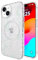 Kate Spade New York iPhone 15 Hülle / 14/13, kompatibel mit MagSafe - Modern Floral Silver