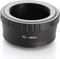 Hersmay T2 T Mount Objektiv auf M4/3 MFT Mount Kamera Objektiv Adapter für Micro Four Thirds (MFT, M4/3) Mount spiegellose Kamera Gehäuse EP5 E-PL7 GH4 GH5 GF6