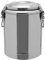 Loohacp Thermos in acciaio inox, 20 l, con rubinetto e coperchio, contenitore termico, per tè freddo, latte, caffè