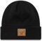 New Era Team Patch Cuff Beanie Chicago Bulls Schwarz, Size:OneSize