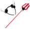 CORHAD 1 Satz Stirnband aus Horn Halloween-Kostüm für Erwachsene Teufels Haarband Hörner Cosplay Halloween Haarschmuck Halloween haarreif Halloween-Teufelskostüm Hörner Stirnband Plastik
