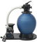 Bomba filtro de arena, Xichuzi Depuradora Piscina Arena, Filtro Piscina, Bomba De Picina, 1000 W 16800 l/h XL