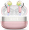 OWMSIC Auriculares Inalámbricos Bluetooth 5.3 HiFi Estéreo, 4 HD Mic, 48H Cascos Inalambricos con Cancelacion de Ruido ENC, LED Pantalla, IPX7 Impermeable, Oro Rosa