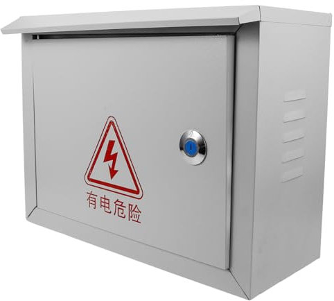 DIYEAH Wetterfester Verteilerkasten Für Außenbereich Elektrischer Schutzkasten Robuste Kabelbox Zur Sicheren Stromversorgung Für Werkstätten