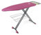 Collapsible Ironing Board with Iron Rest Foldable Space Saving Ironing Table for Laundry Room Compact Lightweight Ironing Board with 4-Leg Non-Slip Design & Heat Resistant Cover (Supreme)