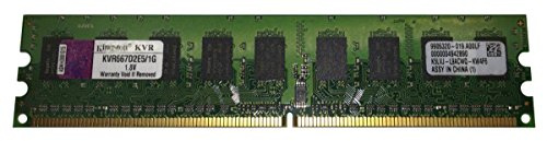 Kingston KVR667D2E5/1G Arbeitsspeicher 1GB (667MHz, 240-polig, CL5) DDR2-RAM