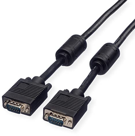ROLINE Cavo VGA con ferr. + DDC HD15 m/m 6m