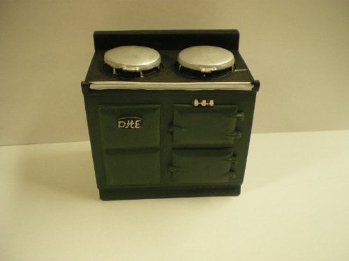The Dolls House Emporium Green Aga-style Stove (PR)