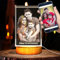 3D Photo Gravure sur Cristal, XL Rectangle (120mm*99mm*71mm)(Anniversaire, Cadeaux pour maman, Fête des Mères, Saint-Valentin, Noël)