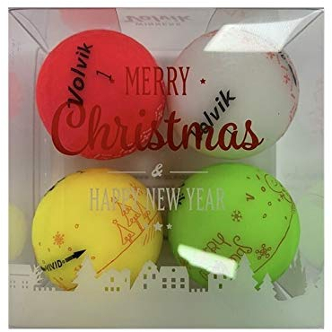 Volvik Weihnachtsgolfbälle Christmas Holiday Golfbälle Matt