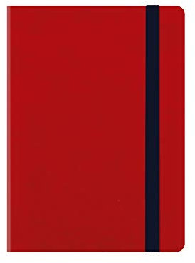 LEGAMI AGENDA 18 MESI SETTIMANALE SMALL 2019/2020 - CON NOTEBOOK - ROSSA