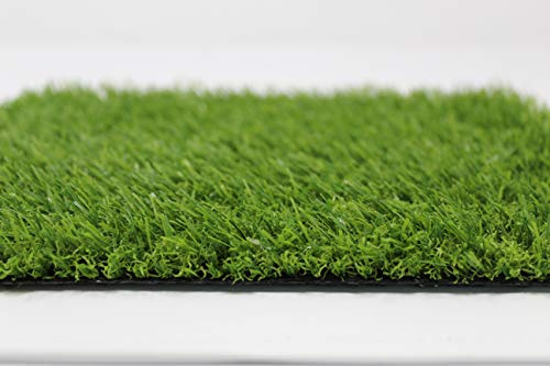 Prato sintetico di alta qualità Tappeto erboso per esterno con sfumature di Colore (20mm 1x10 metri)