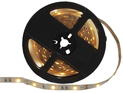 Fuchs LED Stripe │ Breite: 10 mm │ 30 LEDs warm weiss zur Dekoration oder Beleuchtung als Lichtleiste auch kombinierbar mit LED Profile oder LED Schienen