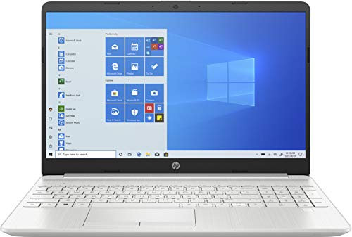 HP 15-dw1219ng PC Portable 15.6 FHD Argent (Intel Pentium Gold 6405U, RAM 8 Go, SSD 256 Go, QWERTZ, Windows 10)