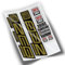 ROCKSHOX Zeb Ultimate 2021 Farben WP446 Gabelaufkleber, goldfarben