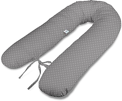 180cm Typ V XL Stillkissen Schwangerschaftskissen Lagerungskissen Seitenschläferkissen Handmade 100% Zertifizierte Baumwolle Geräuschlos ekmTRADE (13)