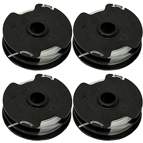 Odashen 4er-Pack Rasentrimmer-Spule Ersatz für Parkside Akku-Rasentrimmer PRTA 20-Li C3 IAN351753