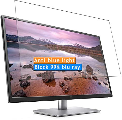 Vaxson 2 Stück Anti Blaulicht Schutzfolie kompatibel mit HP 2UD96AA#ABA 32s 32 Monitor Bluelight folie folien Displayschutzfolie （ nicht Panzer Schutz Glas folie SchutzGlas nicht PanzerGlas ） Neue