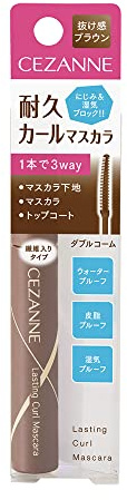 Cezanne Lasting Curl Mascara ‐ Brown
