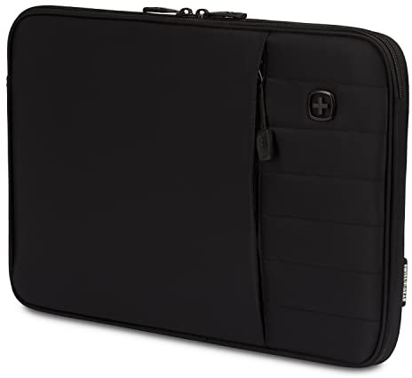 Swiss Gear Unisex-Erwachsene Gepolstertes Fach Laptop-Schutzhülle, Schwarz
