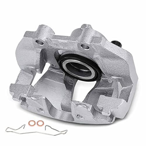 A-Premium Disc Brake Caliper Assembly with Bracket Compatible with Saab 9-3 2000-2002 9-5 2000-2001 2.3L 3.0L Front Right Passenger Side