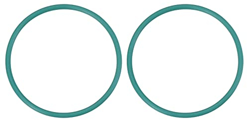 QUARKZMAN 40x36x2mm Fluor Gummi O Ring x 2 Stk. Dichtungsdichtung für Wasserhahn Automotive, Grün