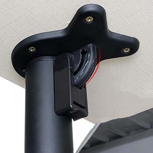Pieds de Table Pliables en métal,Pieds de Meubles réglables en Hauteur Télescopique Pliable Pieds de Bureau de Bar pour Tables de Salle À Manger (High:71cm~120cm,Black)