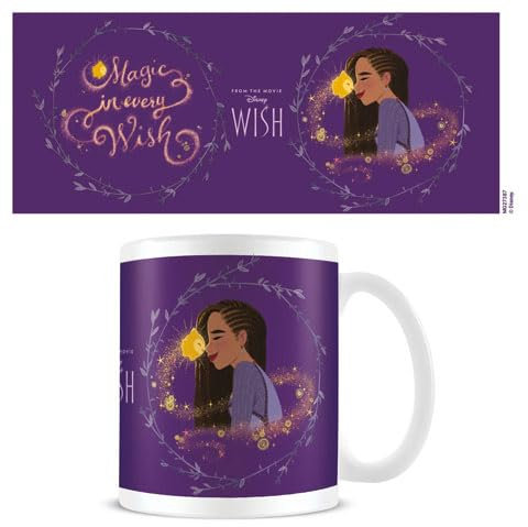 empireposter Wish - Magic In Every Wish - Disney Keramik Tasse Kaffeebecher - Größe Ø8,5 H9,5cm