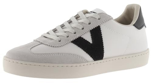 victoria Basket Unisex Berlín Ciclista Efecto Piel & Piezas Color & Serraje En Contraste 1126184 para Adulto Negro 38