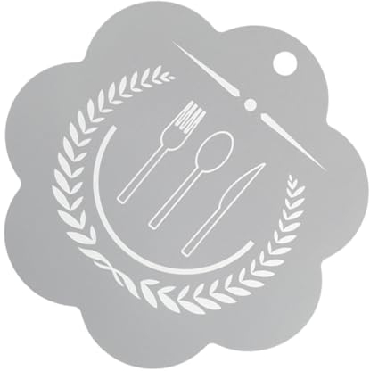 RORPOIR 1pc Induction Cooker Protection Mat Heat Conduction Pad for Kitchen Use Oil Scratch Resistant Non-slip Cooktop Cover Grey Floral Design