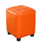 MINJUK Fußhocker, Fußhocker Kleiner Hocker Home Wohnzimmerstuhl Leder Ein Block Aus Holz Oder Stein Bank Couchtisch Quadratischer Hocker Niedriger Hocker Schuh/Weiß-S