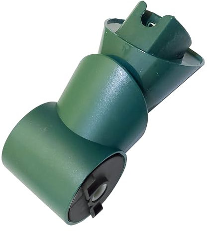 Arcets Snodo compatibile per Folletto VK135 VK136 VK140 Ricambio per Kobold Giunto Snodato HD35 HD40 - Verde