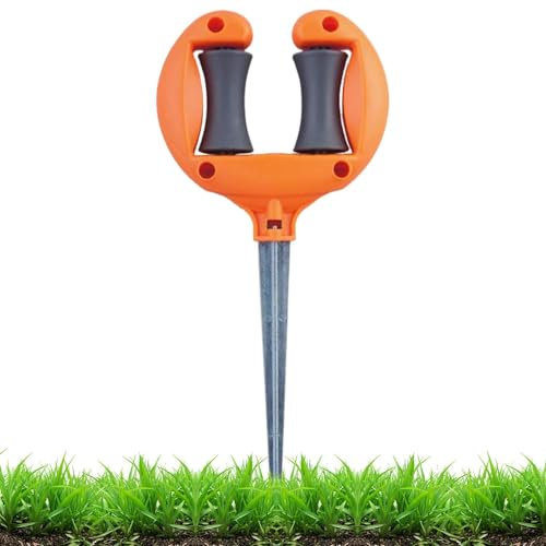 Garden Hose Guide - Metal Garden Lawn Hose Support Spikes - Multifunctional Decorative Heavy Duty Protects Plants Guides Hose Spike For Easy Maneuverability