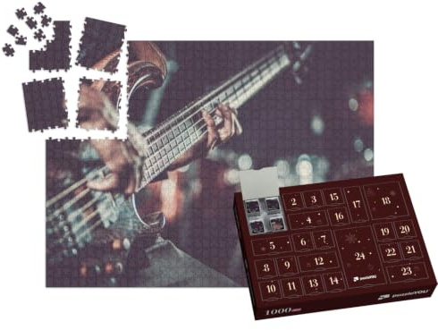 puzzleYOU: Puzzle-Adventskalender | „Spiel mit der E-Gitarre“ – aus der Puzzle-Kollektion Musik, Menschen
