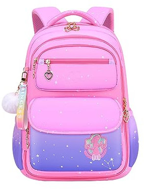 Backpack Leaf Blowers School Bags For Girls Children School Backpacks Girls Bookbag Gifts And Blue Dehydrated Meals for (D, One Size)
