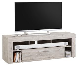 möbelando TV-Schrank >VIBIO 1< in Sandeiche Dekor - 150x53x41,4cm (BxHxT)