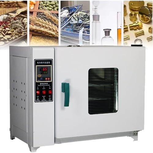 Horno de Secado por convección de Aire Forzado para Laboratorio, Horno de esterilización de Secado por convección de Aire Forzado Digital para Laboratorio de 16 l, Control de Temperatura RT+10~280 ℃