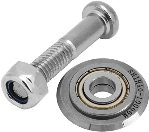 ZenithAur Rotella di ricambio per tagliapiastrelle, rotella in lega con bullone e dado di bloccaggio per utensile da taglio manuale per piastrelle