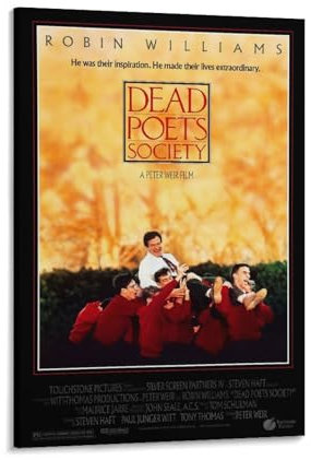 CHANNUYAN Filmposter Film Dead Poets Society (47), Kunstdruck, Wandfoto, Malerei, Poster, Hängebild, Familiendekoration, 60 x 90 cm