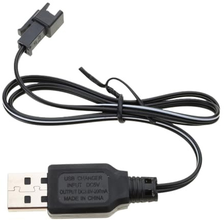 Zxfdsfdbnm Chargeur pour RemoteControl Toy 3 6 V 4 8 V 6 V 7 2 V Batterie Câble de charge USB avec SM2P/JST/Ketplug