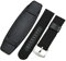 BESPORTBLE Anti-Schweiß-Armband Sport wasserdichtes gewebtes Uhrenarmband betrachten Uhrenarmbänder Zubehör Uhrenarmband aus reinem Nylon Uhrenarmband weben Black