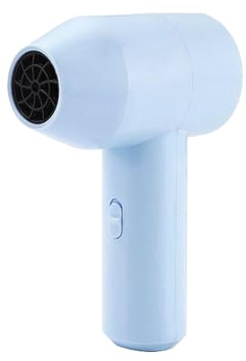 QUXVUIS Asciugacapelli portatile ricaricabile senza fili e compatto Asciugacapelli senza fili ABS Asciugacapelli ricaricabile senza fili USB, B, ricarica USB