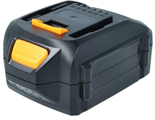vhbw Battery Replacement for Worx WA3575, WA3525, WA3512, WA3511, WA3520, WA3512.1, WA3523, WA3516 for Power Tools (4000 mAh, Li-Ion, 18 V)