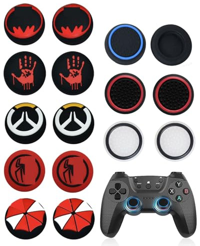 SCJJZ Cappucci Silicone Joystick, Proteggi Thumbstick Compatibile Controller