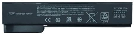NPUOZHT Batterie pour Ordinateur Portable HP CC06 (EliteBook 8460w, 8460p, ProBook 6360b, 6460b, 6470b, 6560b, 6570b, HSTNN-W81C, HSTNN-UB2F, HSTNN-F08C, CC06XL)