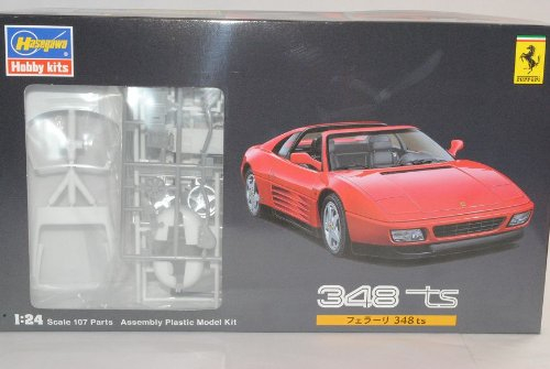 Hasegawa Sonderposten - Ferrari 348TS Cabrio Rot Kit Bausatz 1/24 Modell Auto Modell Auto