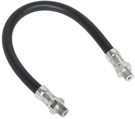 Sealey GGH300 Rubber Delivery Hose Flexible 300mm 1/8 BSP